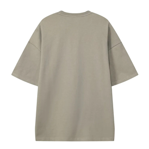 Camiseta Oversize de Algodón 100% para Hombre y Mujer, de Corte Holgado, 220 g/m², Cuello Redondo, Manga Corta, Unisex, Ajuste Holgado, Diseño Liso - Product Image 4