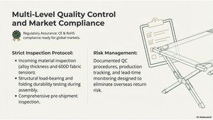 Foldable Lightweight Modern Metal Frame Hospital Outdoor Camping Tent Sleeping Lounge <b>Cot</b> Bed Oxford 600D Fabric Storage Bag - Product Image 6