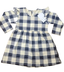 Pointeur côtes fabrication personnalisé imprimé été filles robe décontracté à manches longues t-shirt - Product Image 3