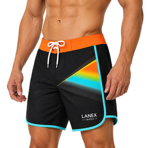 Custom Men’s Quick Dry Board Shorts Sublimation Printed <b>Surf</b> Swim Trunks Beach Shorts Lightweight Water Sports Wear OEM ODM - Product Image 1
