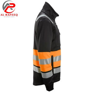 Chaqueta Softshell de Alta Visibilidad a Precio de Mayoreo, Impermeable, de Poliéster, Ropa de Trabajo de Seguridad con Logotipo Personalizable - Product Image 4