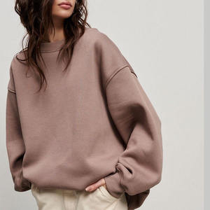 Sweat-shirt à capuche unisexe surdimensionné en molleton épais, style streetwear, personnalisable, vierge, pour hommes et femmes, vente en gros - Product Image 6