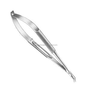 Porte-aiguilles manuels en acier inoxydable pour sutures angulaires 12 cm, micro-aiguilles, ensemble d'instruments réutilisables de haute qualité A-1 VERITAS |   ISO 13485 - Product Image 2