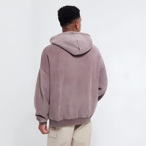 Sudadera con Capucha Premium para Hombre, de Forro Polar, Transpirable, Cómoda para Uso Diario, con Capucha Ajustable y Bolsillo Tipo Canguro, Diseño Sólido, Varias Tallas - Product Image 4