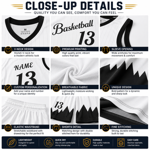 Conjunto de Uniforme de Baloncesto Personalizado Reversible, Transpirable y que Absorbe la Humedad para Adultos, Camiseta sin Mangas, Pantalones Cortos, Ropa de Equipo - Product Image 4