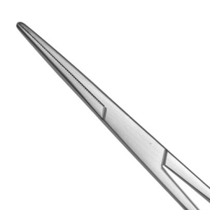 คีมหนีบหลอดเลือดแบบโค้ง Kelly Hemostatic Forceps ขนาด 5.5 นิ้ว คีมหนีบหลอดเลือดดำสำหรับผ่าตัด ทำจากสแตนเลสสตีล พร้อมระบบล็อค คีมหนีบเนื้อเยื่อสำหรับผ่าตัด - Product Image 4