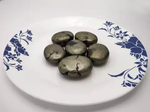 Natural Pyrite <b>Crystal</b> Sphere Stone <b>Ball</b> Silver Healing Gemstone Oval Carved Decor for Feng Shui - Product Image 1