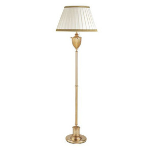 Elegant Bedside Metal <b>Lamp</b> with Laser Cut <b>Pattern</b> <b>Shade</b> and Decorative Glass Orb Base Lighting Fixture - Product Image 3