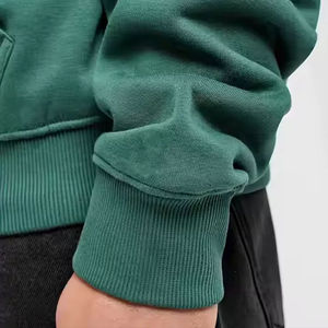 Mens Zipper Hoodie Heavyweight Full ZIP Hooded Sweatshirt Relaxed Fit Warm Casual <b>Jacket</b> Custom Logo Fleece Streetwear Apparel - Product Image 5