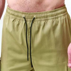 Pantalones Cortos Casuales de Cintura Alta Elástica, Cómodos y a la Moda para Hombre, Color Sólido, para Uso en Exteriores, MOQ Bajo - Product Image 6