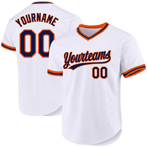 Maillot de baseball et de softball unisexe personnalisé en gros, col en V, maille respirante, séchage rapide, léger, antibactérien, pour équipes sportives - Product Image 2