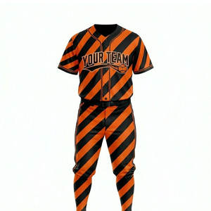 Uniforme de Béisbol de Manga Corta con Estampado, Transpirable, de Diseño Moderno, Color Sólido, Calidad Premium, para Venta en Línea - Product Image 2