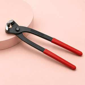 Heavy Duty Tower Pincer Chrome Vanadium Steel Nail Pulling Pliers Red Grip Carpenter Construction Demolition Hand Tool for Trade - Product Image 1