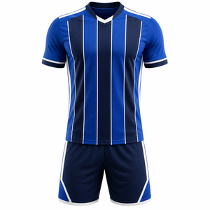 Fabricante Mayorista de Camisetas y Pantalones Cortos de Fútbol Personalizados, Exportador de Uniformes de Equipo por Sublimación, Ropa Deportiva OEM de Marca Privada - Product Image 1