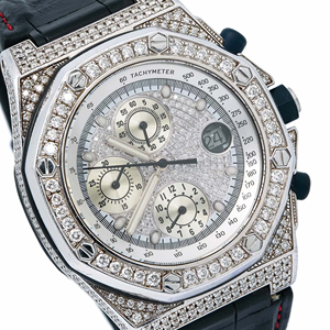 Montre à quartz pour homme en acier inoxydable, style hip-hop de luxe, avec diamants Moissanite VVS, bracelet de 20 mm et cadran en verre traité - Product Image 2