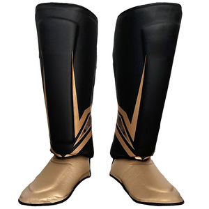 Protector de Espinillas de Cuero de Alta Calidad para MMA, Boxeo, Kickboxing, Muay Thai, Protección Profesional, Secado Rápido, Transpirable - Product Image 5