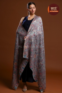 Chal Floral de Pashmina, Bufanda Suave con Estampado, Hiyab Triangular para Uso Diario - Product Image 2