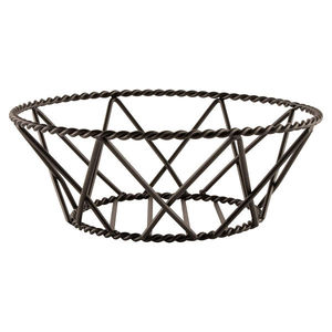 Wrought Iron Modern Rectangle Eco-Friendly Flower <b>Basket</b> with Handle Iron Wire Multifunction Storage <b>Shelf</b> Stand <b>for</b> Kitchen Use - Product Image 2
