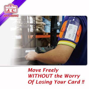 Phản Quang <span class=keywords><strong>armband</strong></span> chủ thẻ PVC an ninh ID <span class=keywords><strong>armband</strong></span> - Product Image 6