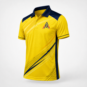 เสื้อคริกเก็ตทีมพรีเมียม ผ้าระบายอากาศดี ดีไซน์สวมใส่สบาย และทนทาน เหมาะสำหรับนักกีฬา - Product Image 5