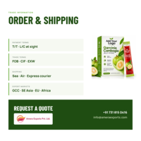 Complément Alimentaire Personnalisé en Bâtonnets de Gelée de Garcinia Cambogia, Formule à Base de Plantes, Marque Privée, Usage Adulte, Déconseillé aux Femmes Enceintes