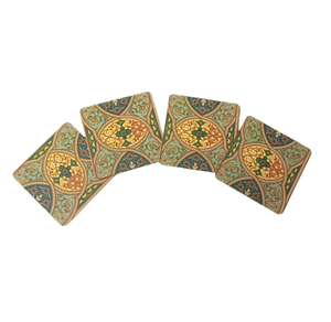 MDF Coaster Premium MDF Sublimation Coaster With Holder Square Shape Enamel Printed MDF Coaster Hot Sale - Product Image 2