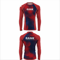 Rashguard pour hommes à logo personnalisé, dernière conception, respirant, vente chaude