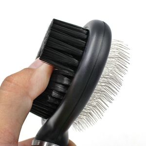 Cepillo de Aseo para Mascotas 2 en 1 de Doble Cara Serie Flex con Diseño de Cerdas y Púas para un Cuidado Óptimo de las Mascotas - Product Image 4