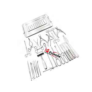 Kit chirurgical orthopédique de base, ensemble complet de 25 pièces pour interventions orthopédiques, haute qualité, vente en promotion - Product Image 1