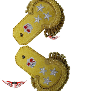 Epaulettes Vintage Marca KEW, Pliegues Decorativos Premium con Flecos y Borlas, Material de Viscosa, Bordado Personalizado, Ecológico - Product Image 2