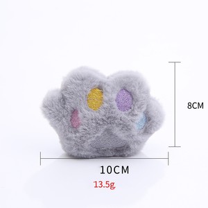 Jouet en peluche en forme de patte de chat, confortable et mignon, interactif, résistant aux morsures, pour le nettoyage des dents, avec herbe à chat, fournitures pour animaux de compagnie, jouets pour chats, vente en gros - Product Image 3