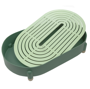 Accessoires de cuisine, plateaux décoratifs multifonctionnels pour fruits, café, thé, boissons fraîches, porte-gobelets et égouttoir à verres - Product Image 2