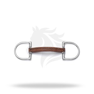 Bocado de caballo Hunter D Ring Snaffle, equipo de equitación - Product Image 1