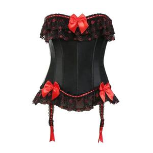 High Quality Jet Black Women's Corset Zipper Design Custom Logo OEM Service Breathable Neoprene Quick Dry Firm Control Seamless - Product Image 1