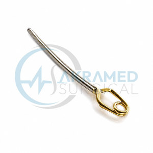 High Quality Yasargil Temporary Occlusion Clip 20mm Straight Jaw Stainless Steel <b>Neurosurgery</b> <b>Instrument</b> CE Certified - Product Image 1