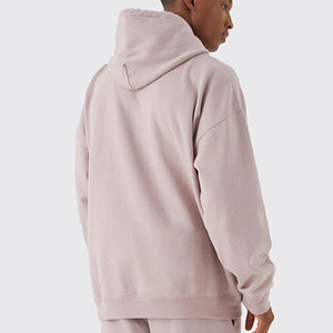 OEM Men's Autumn Tracksuit Set Sweatshirt & Pants 2PCS Eco-Friendly Breathable <b>Polyester</b>/Cotton Custom Logo Sportswear - Product Image 4