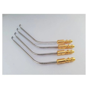 Tubo de Succión con Punta Atraumática Reutilizable, Juego Quirúrgico de 4 Piezas, Acero Inoxidable, Autoclavable Manualmente, Instrumentos Quirúrgicos con Certificación CE ISO - Product Image 4