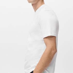 Camisetas personalizadas 100% algodón para gimnasio y uso diario, camisetas con logo personalizado, fabricante OEM ODM, camisetas lisas teñidas de gran tamaño. - Product Image 5