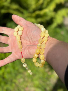 ลูกประคำควายฮอร์น33เม็ดแทสบิห์ลูกประคำสวดมนต์ของขวัญมุสลิมทาสบิห์สำหรับเธออิสลามมาลาอิสลามฮอร์นโดย fwe - Product Image 4