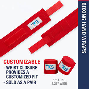 Bandes de protection pour les mains avec impression de logo personnalisé, prix de gros, pour la musculation, la force athlétique et la boxe - Product Image 5