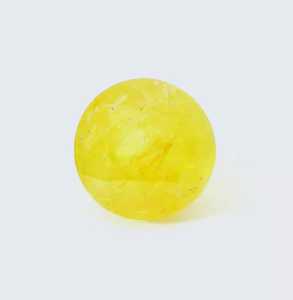 Zafiro Amarillo Natural, Corte Redondo, Gema Suelta, Piedra Preciosa Premium, Venta al Por Mayor - Product Image 2