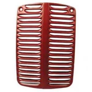 Panel de Parrilla Delantera 826812M91 Compatible con Massey Ferguson FE-35 35 35X 835 IMT-533, Cono Frontal del Tractor, Acabado Rojo/Cepillado - Product Image 1