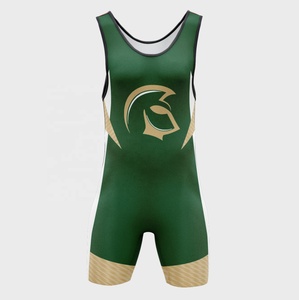 Combinaison de lutte personnalisée sublimée 100 % polyester avec logo frontal, séchage rapide, extensible, une pièce, pour arts martiaux, pour adultes, OEM - Product Image 1