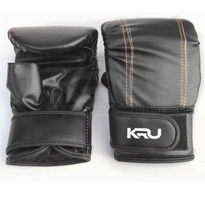 Gants de boxe en cuir durables et abordables avec doublure respirante et sangle réglable, idéaux pour l'entraînement et la pratique - Product Image 4