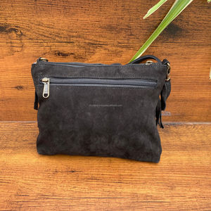 2024 mode femmes fronde sac à bandoulière dames de haute qualité daim cuir frange petit sac à bandoulière dames gland sac à main sac à main - Product Image 3