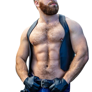 Camisa Berlin Bar, Elegante y Moderna, de Cuero, Estilo Formal, Anti-UV, Transpirable, para Dejar Huellas en el Mundo de la Moda - Product Image 1