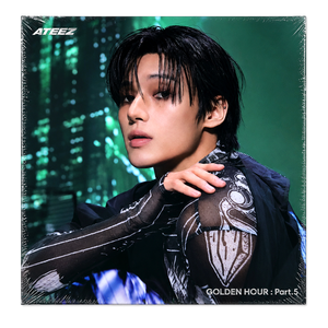 ATEEZ GOLDEN HOUR Part.5 Álbum Digipack [Versión WOOYOUNG] Cubierta para CD, Photocard, Folleto, Póster, Foto Instantánea (Bad) Música K-Pop Coreana - Product Image 1