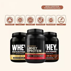 OEM Muscul Mass Gainer Whey Sport Nutrition Gym Concentrate Unflavored Fitness Protein Powder Whey Protein - Product Image 1