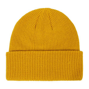 Gorro de invierno para hombre NEXTEX, gris oscuro, tejido a mano, acrílico, con logo bordado, estilo casual. - Product Image 3