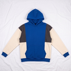 Sweat à capuche pour homme en coton 100% avec logo personnalisé OEM, style streetwear, imprimé noir et blanc, vente en gros - Product Image 1